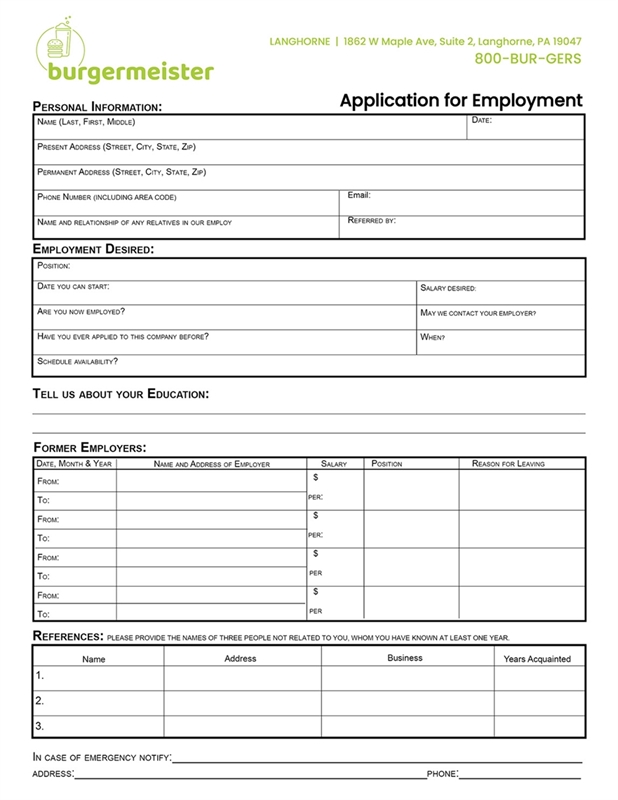 Picture of Employee Applications