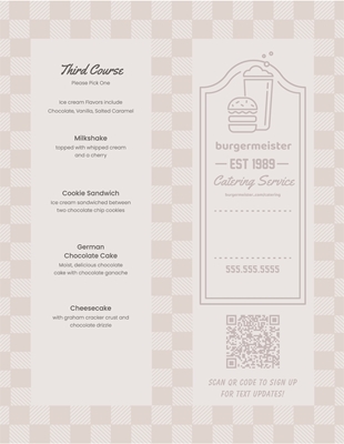 Picture of Catering Menu