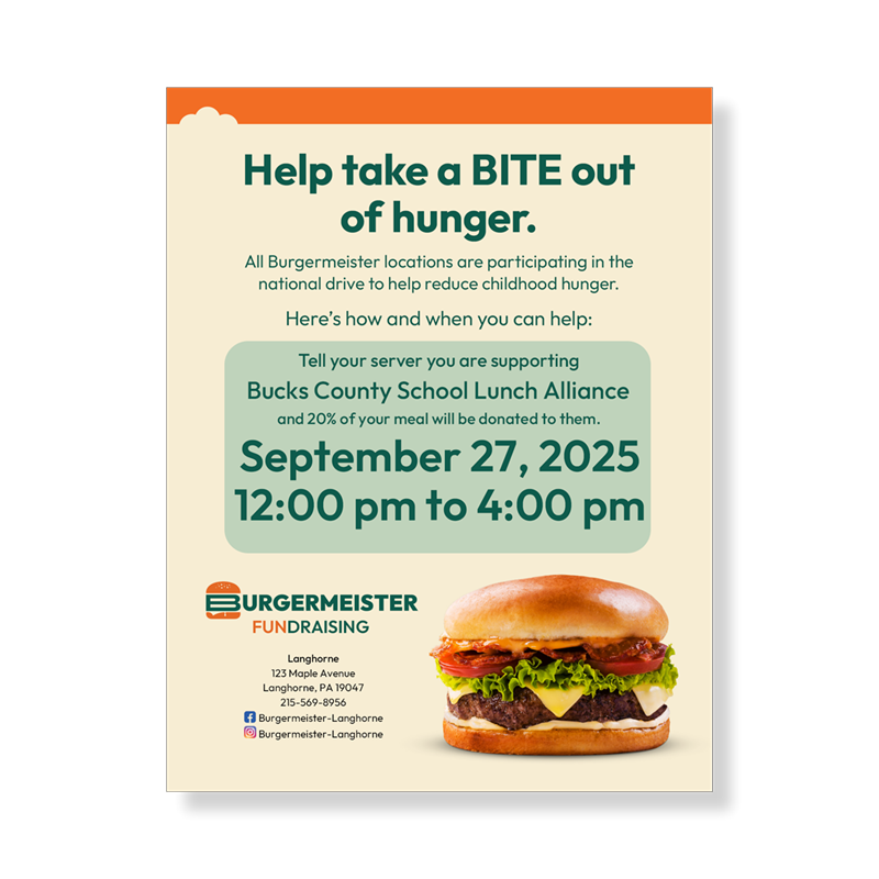 Show details for Fundraising Flyer - MegaEdit/Invent template