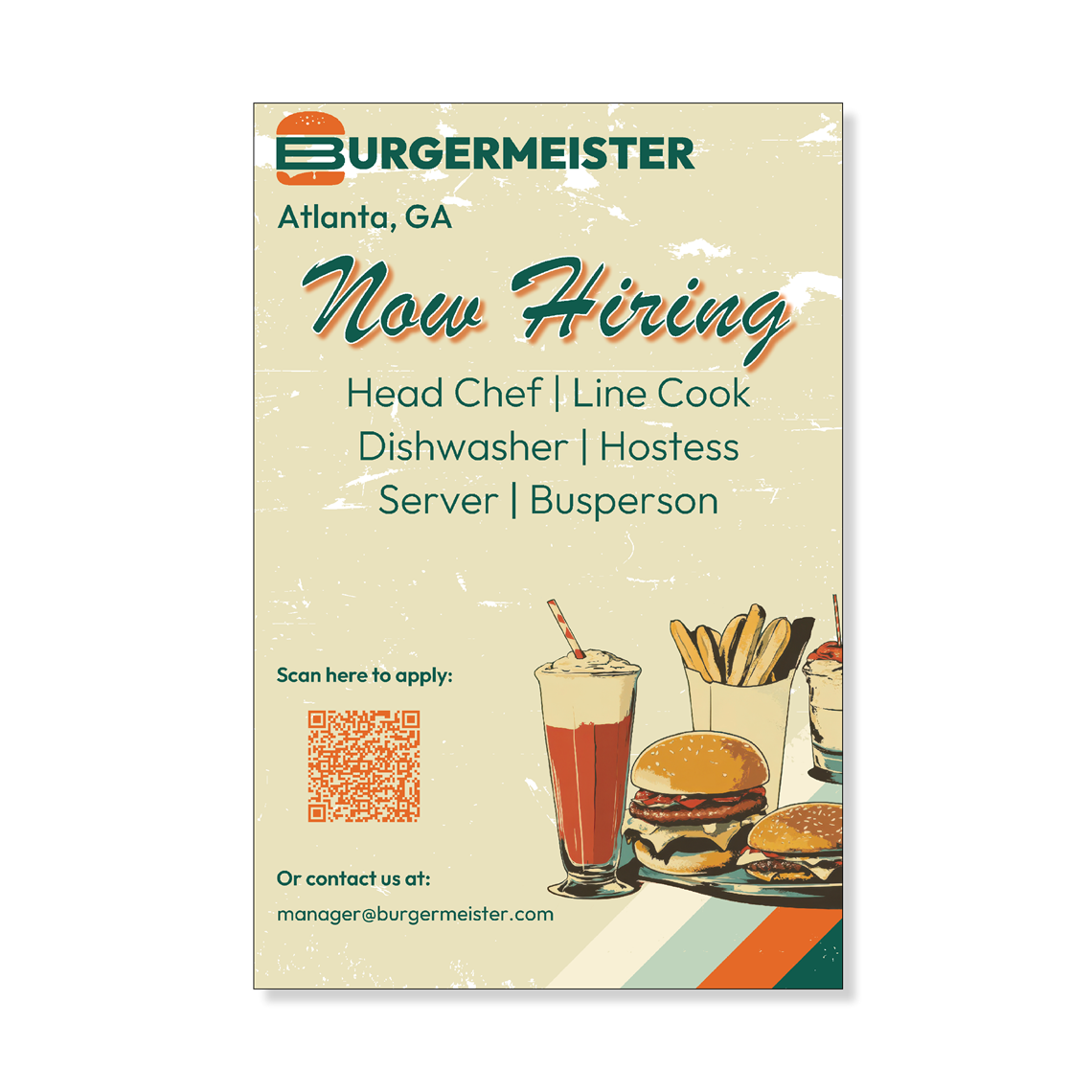 Show details for Now Hiring Poster - uses Invent Logic to Hide/Show UI fields.